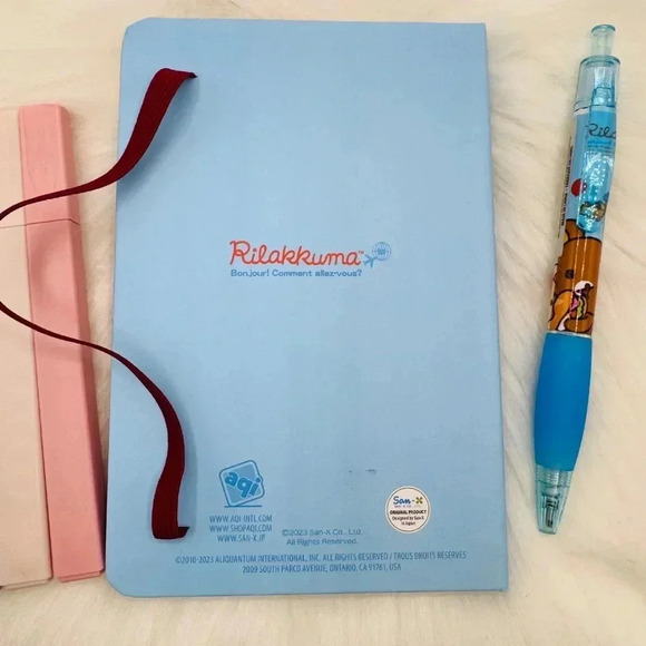 Rilakkuma Notebook & Pen Highlighter bundle - Picture 4 of 7